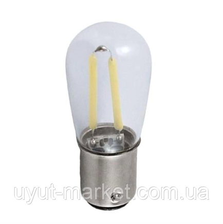 Лампа світлодіодна для швейної машинки 1.5 Вт T22 120Lm B15D 6500K LM3081, фото 1