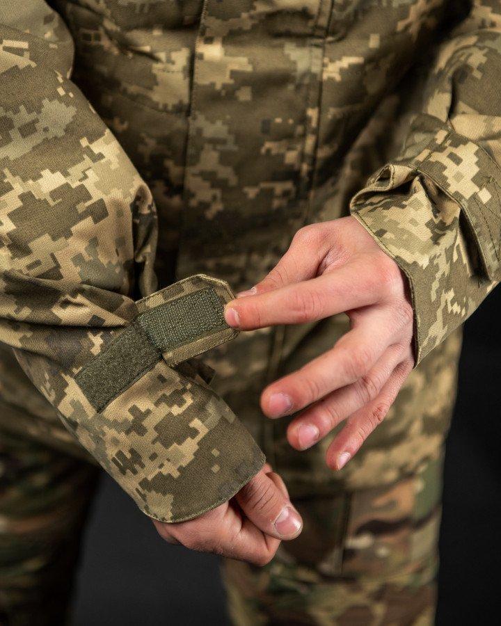 Военная куртка с капюшоном, полевой бушлат пиксель, тактическая теплая куртка для военнослужащих ЗСУ L - фото 7 - id-p2068577693