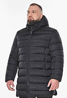 Куртка зимова довга великих розмірів Braggart "Titans" темно-сіра, температурний режим до -22°C, в асортименті