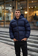 Пуховик зимовий чоловічий "Heat" Intruder синій (1640251377)