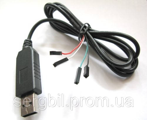 Перетворювач USB-RS232 на PL2303HX в корпусі з шнуром