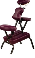 Крісло для комірового масажу, реабілітації, тату MOVIT бордовий