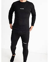 Термобілизна на байці чорна в стилі Columbia