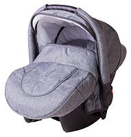 Дитяче автокрісло Adamex CARLO світло-сірий льон