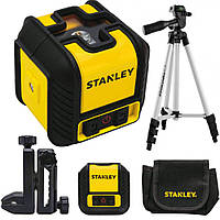 ЛАЗЕРНЫЙ УРОВЕНЬ STANLEY CUBIX + ПЕРЕКРЕСТНЫЙ ШТАТИВ