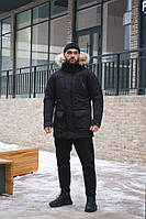 Парка зимова чоловіча "HotWint" Intruder чорна (1589543982)