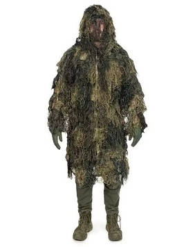 Маскувальний костюм Mil-Tec Parka Ghillie Anti Fire 11962100 Woodland.PeremogaUA