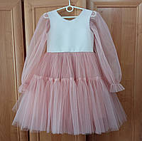Дитяча сукня з рукавами 104