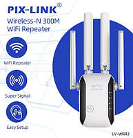 PIX-LINK WR43 Найшвидший WiFi Repeater Extender Signal Booster WiFi Range Extender Підсилювач дальнього покриття