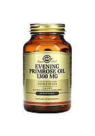 Solgar, evening primrose oil, Примула вечерняя, олія примули вечірньої, 1300 мг, 60 капсул