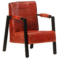 Крісло-диван Коричневий 60х80х87 см Натуральна козяча шкіра