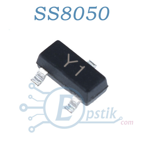 SS8050 (Y1) транзистор біполярний NPN 40В 1.5А SOT23