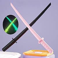 Детские мечи катана меч розовый черный скалдной опт