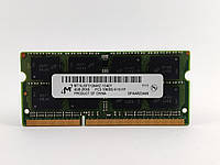 Оперативная память для ноутбука SODIMM Micron DDR3 4Gb 1333MHz PC3-10600S (MT16JSF51264HZ-1G4D1) Б/У