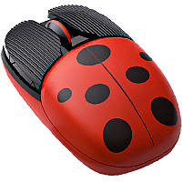 Мишка бездротова акумуляторна Red Ladybug для дітей підлітків творчих особистостей
