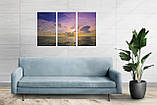 Модульна картина "Захід сонця" MK405 90х55см, фото 2