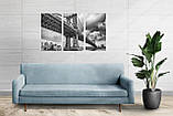 Модульна картина "Міст" MK424 90х55см, фото 2