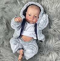 Полностью виниловый, Реалистичный, новорожденный малыш Reborn Baby Doll