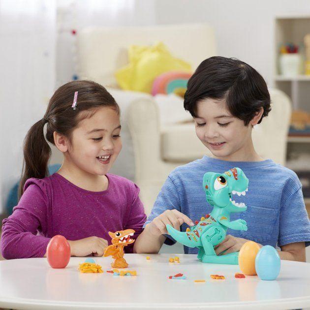 Пластилін Play-Doh Ті Рекс Плейдо із звуками динозаврів і 3 яйцями T-Rex