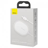 Беспроводное зарядное устройство Baseus WXQJ-02 Light Magnetic 15W для iPhone 12 white