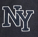 Куртка бомбер Mil-Tec NY Baseball - Чорний з білим 10370002 розмір ХS, фото 6