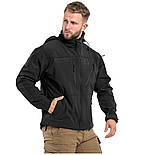 Куртка Софтшелл Mil-Tec SCU 14 Black 10864002 - М, фото 9