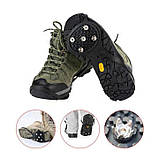 Кішки 5 шипів, протектори, льодоступи універсальні (розмір 36-42) 12005, фото 4