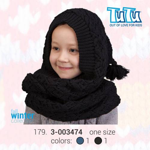 Шарф-хомут для дівчинки TuTu арт.179. 3-003474, фото 1