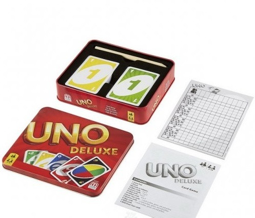 УЦЕНКА Настольная игра UNO: Делюкс / UNO: Deluxe EN - фото 3 - id-p2068690052