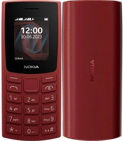 Мобільний телефон Nokia 105 DS 2023 червоний 2 сім
