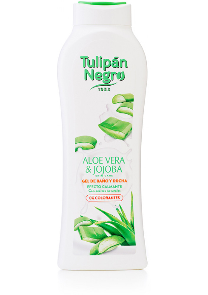 Гель для душу Tulipan Negro Алое Вера та жожоба 650 мл, фото 1
