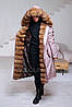 Парка з хутром куниці та норки, фото 5