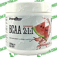 Аминокислоты IronFlex BCAA Performance 2-1-1 200 г Арбуз Watermelon