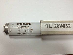 Лампа TL 20/52 Philips (жовтянична)