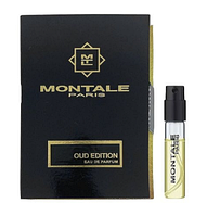 MONTALE OUD EDITION Парфюмированная вода (пробник) 2 мл Примятая упаковка