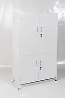 Шкаф медицинский АТОН ШМ-Д-М-М, Медицинский шкаф с замком, Шкаф металлический (UAA)
