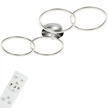 Стельовий світильник BRILONER CCT LED, 95,8 см, 30 Вт, алюміній-хром BRILO 3537-018
