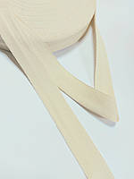 Киперная тесьма лента, киперка. Кіперка, кіперна стрічка, бежева 30 мм (3 см)