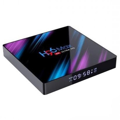 Смарт-Віташка H96 MAX 4/32 Гб Smart TV Box Android, фото 1