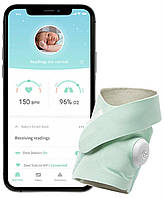 Электронная няня OWLET Smart Sock 3, монитор дыхания, мятный PRF