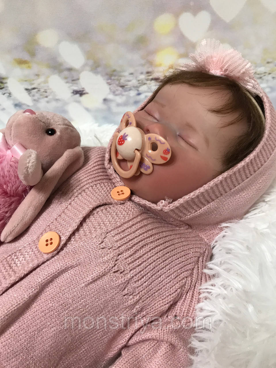 Колекційна Сплива дитина реборн, дівчинка Соломія/ Reborn