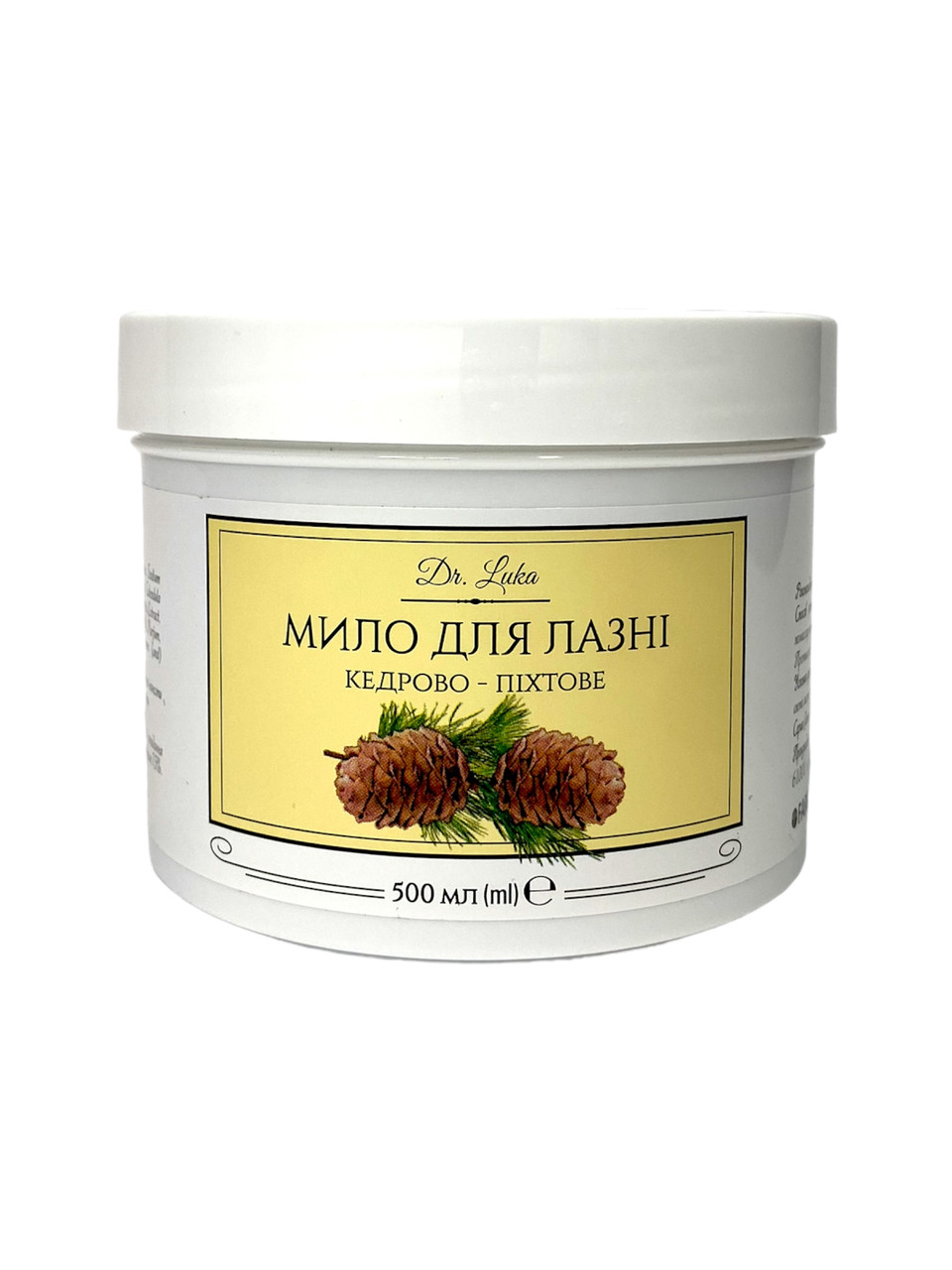 Мило для лазні та сауни "Кедрово - піхтове" (500 мл), фото 1