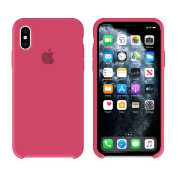 Чохол для IPhone Xs  (бампер на айфон xs Rose Red Soft Case)