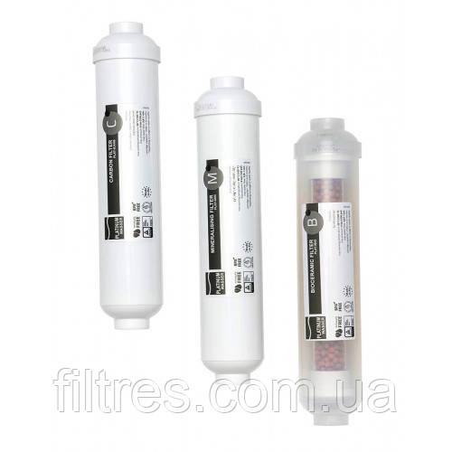 Комплект картриджей Platinum Wasser post+min+bio, фото 1