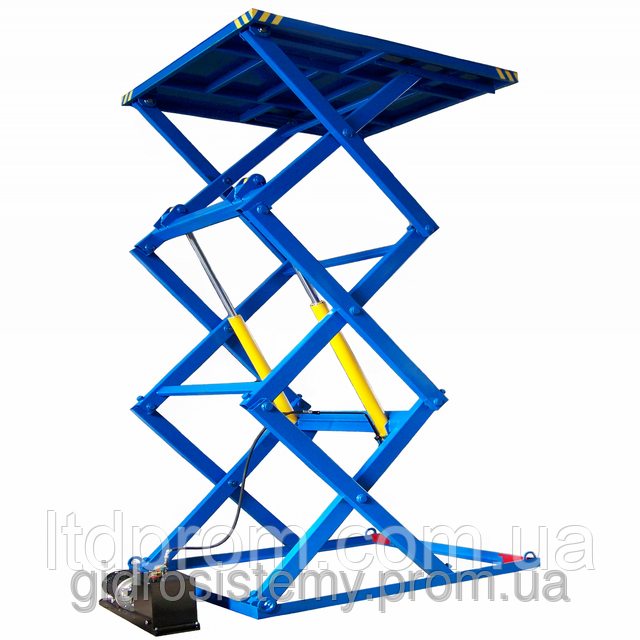 Підіймальна платформа.Підіймальний стіл.Підіймач ножичний, фото 1