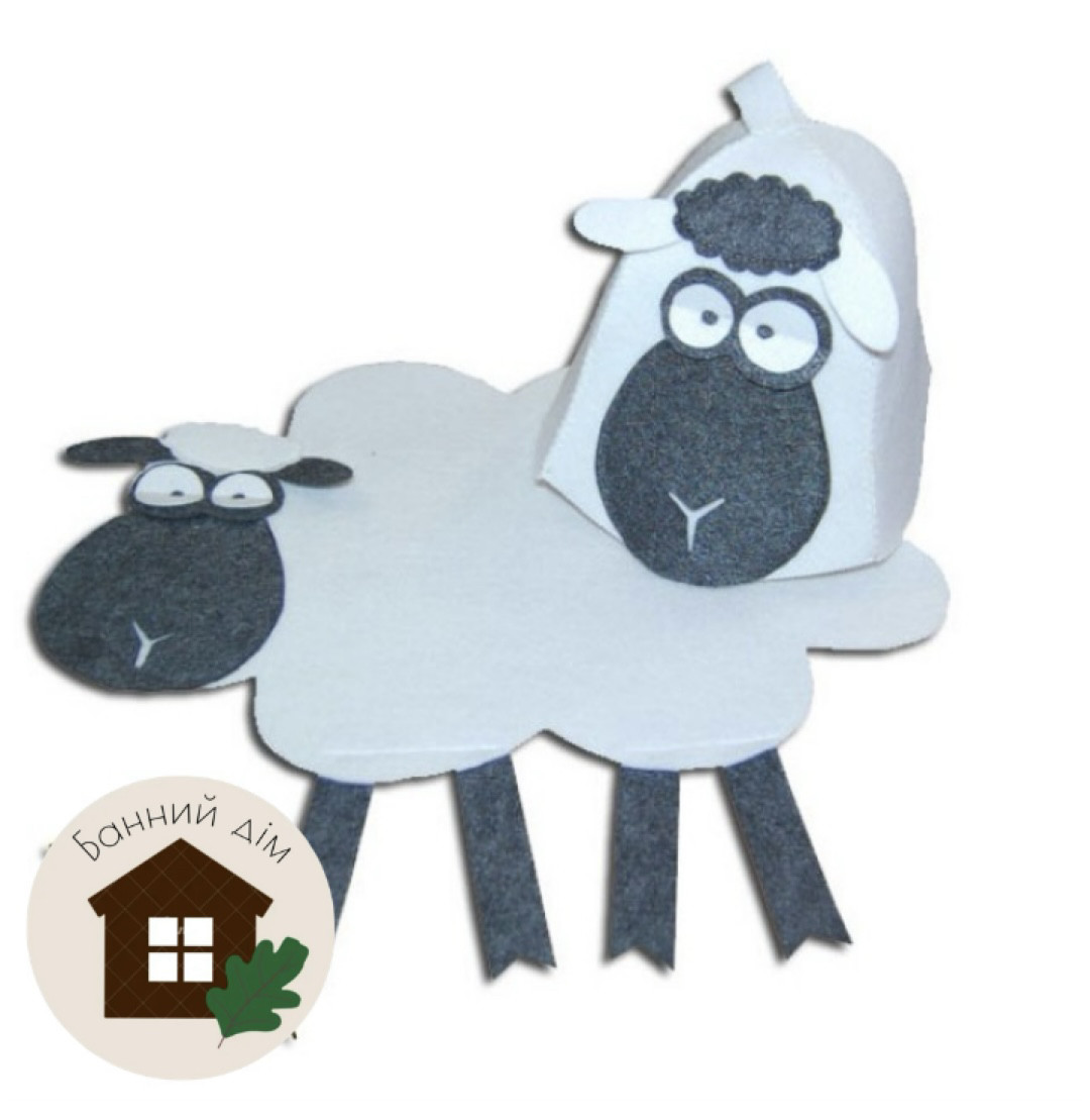 Набір дитячий в лазню Овечка, фото 1