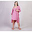 Теплий домашній комплект халат із нічною сорочкою "Віра" для вагітних і тих, хто годує, фото 2