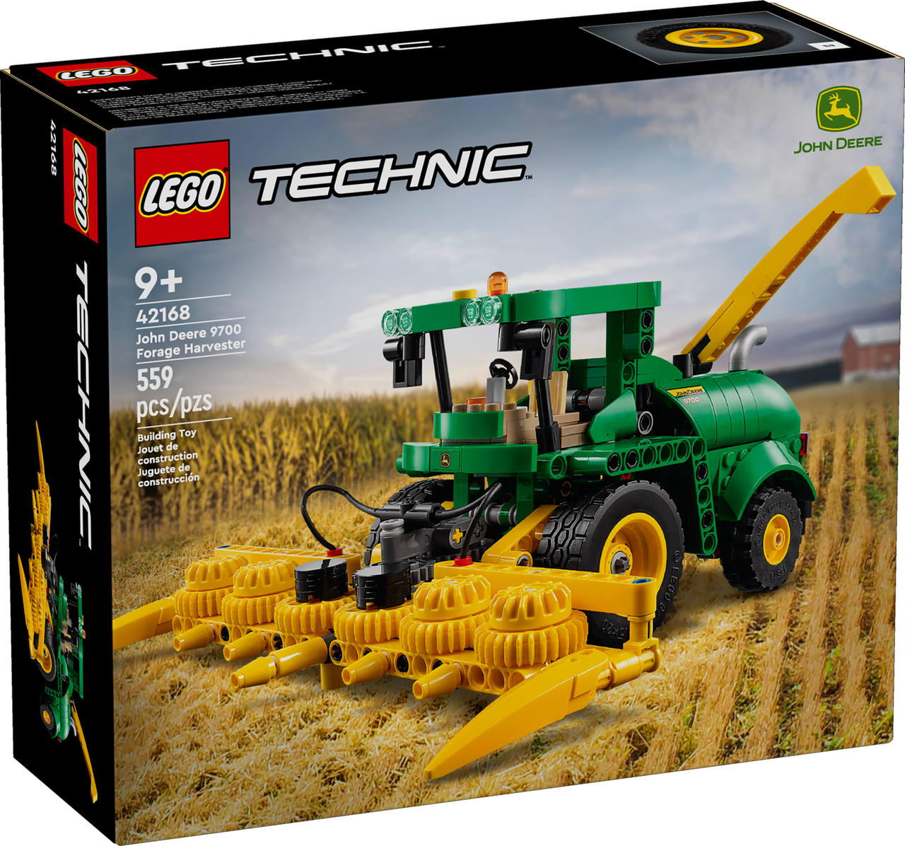 Lego Technic Кормозбиральний комбайн John Deere 9700 42168, фото 1