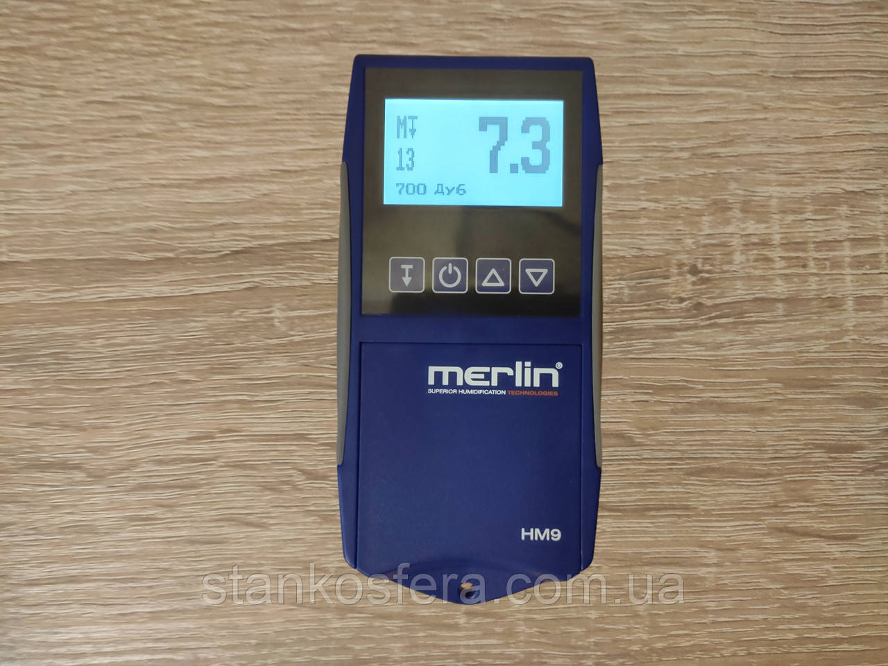 Безконтактний вологомір Merlin для вимірювання вологості деревини