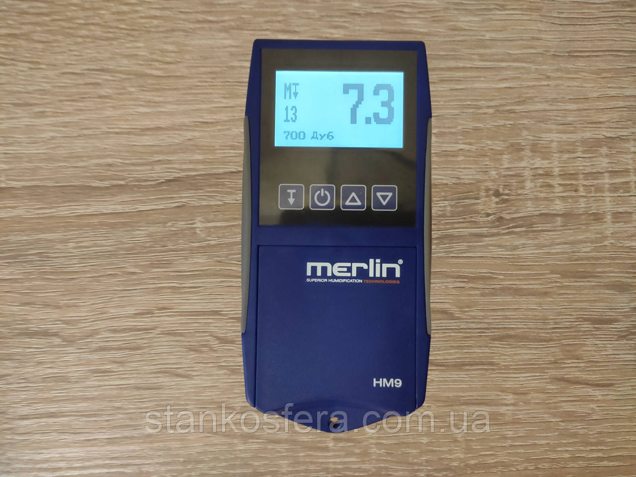 Безконтактний вологомір Merlin для вимірювання вологості деревини, фото 1
